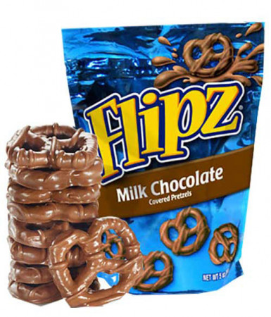 detail Flipz 90g milk chocolate
