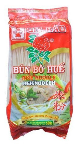 GIA BAO Rýžové nudle 500g Bun Bo Hue (BUN BONG HONG)