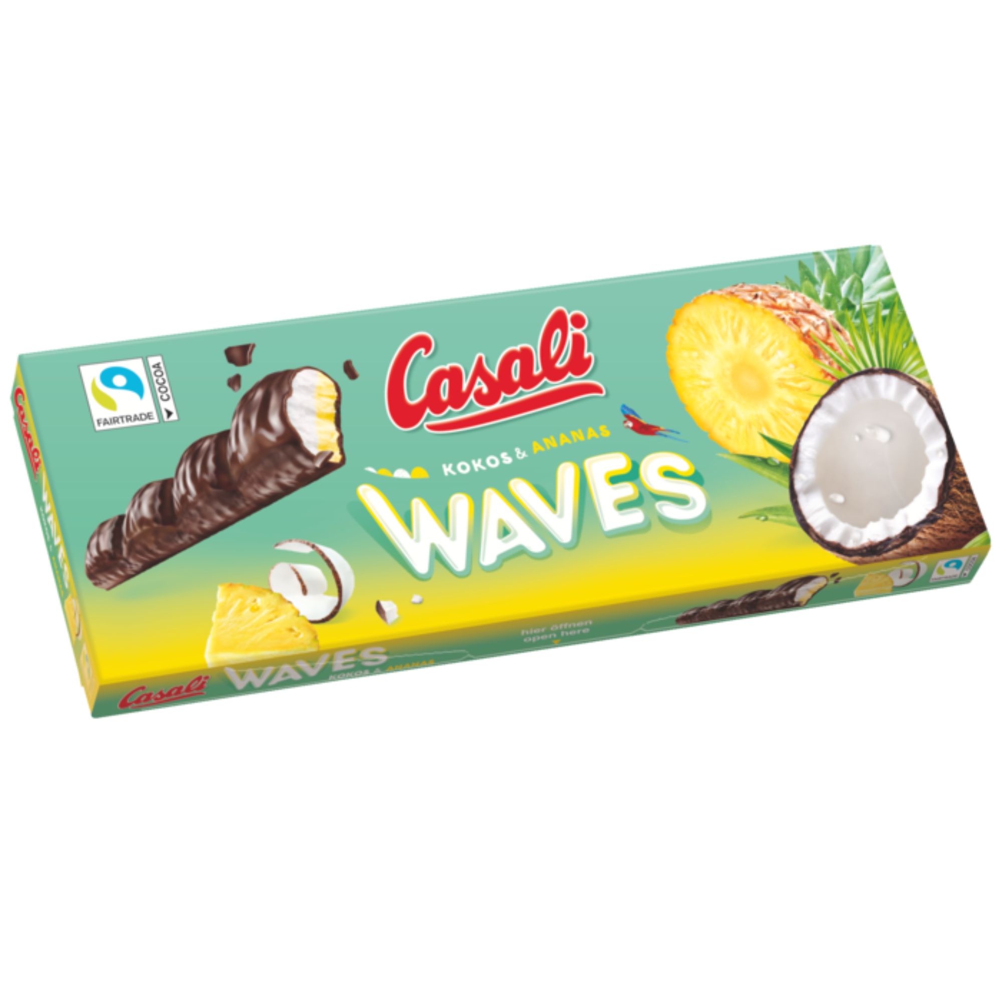 CASALI 250g Waves Kokos Ananas (20) | Eshop Tham &amp; Ha Plus