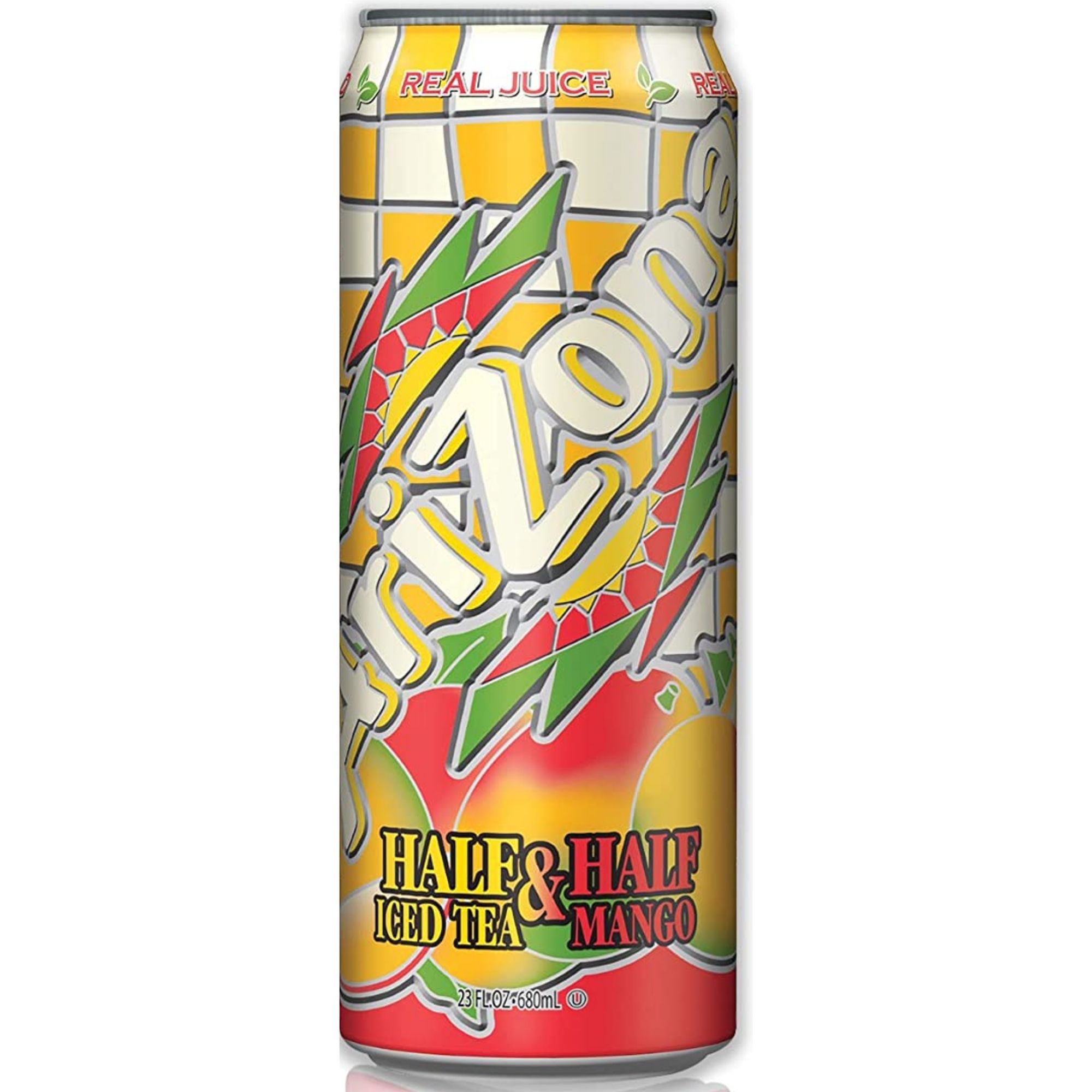 Arizona 680ml Half and Half Mango Tea Tham & Ha Plus
