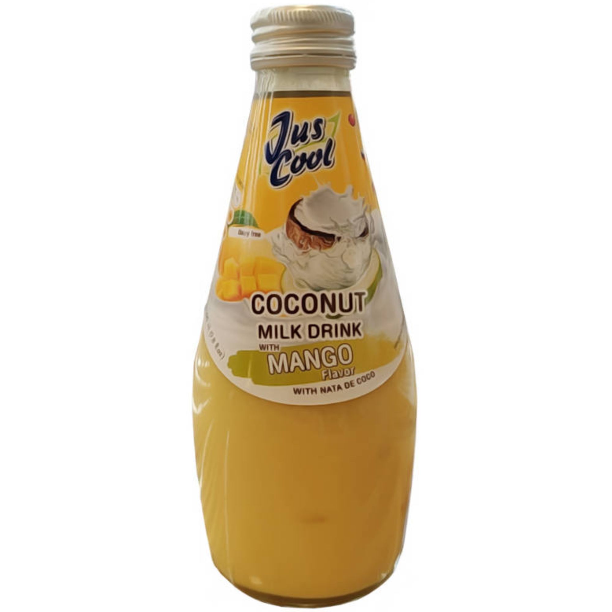 Jus Cool Coconut Milk Drink 290ml Mango (24) Trvan. 18/4/2024