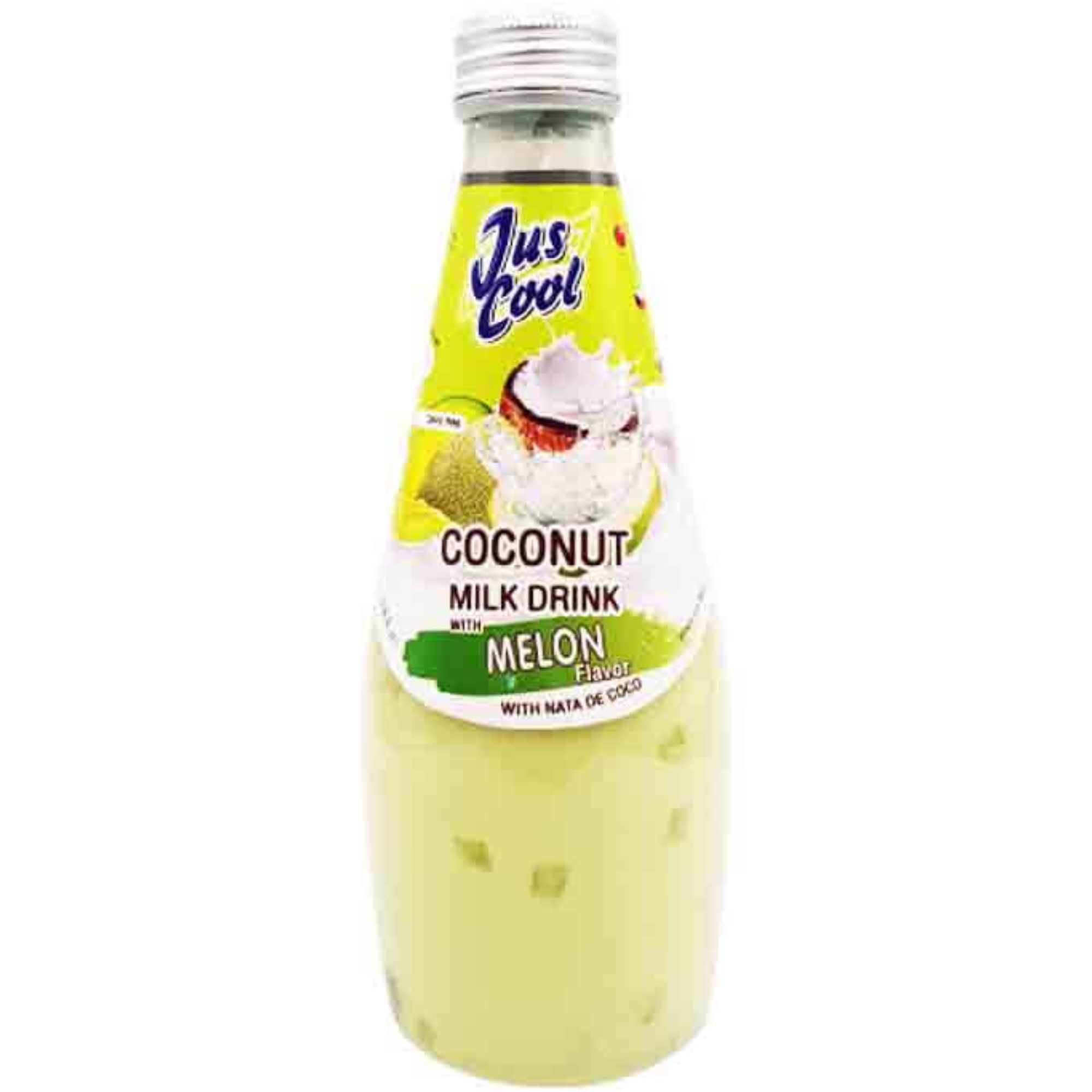 Jus Cool Coconut Milk Drink 290ml Melon (24) Tham & Ha Plus