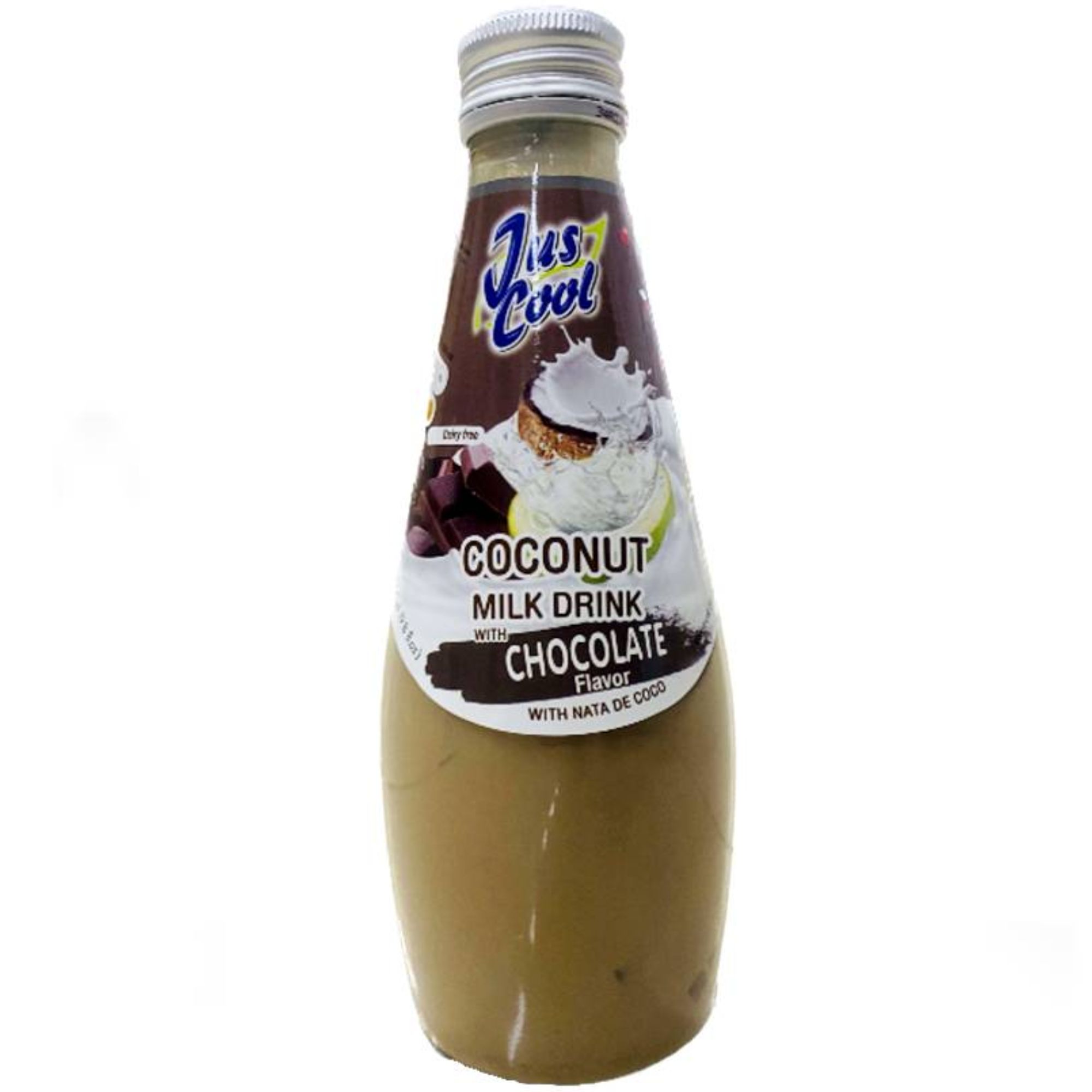 Jus Cool Coconut Milk Drink 290ml Chocolate (24) Tham & Ha Plus