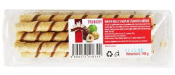 Cookies Land trubičky 140g lískooříškové