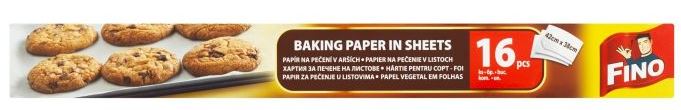 detail Fino papír na pečení 16 archů