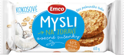 EMCO Ovesné sušenky 60g B24 kokosové (24)