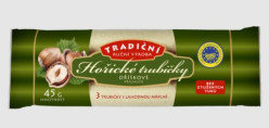 Hořické trubičky 45g Oříškové Tradiční (48)