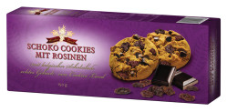 Cookiesland sušenky 130g mit rosinen (18)
