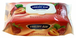 Fresh Air Dětské vlhčené ubrousky 100ks Strawberry (12)