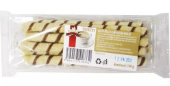 Cookies Land trubičky 140g cappuccino