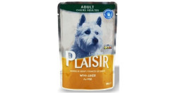 Plaisir dog kapsa s játry100g