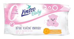 Linteo dětské vlhčené ubrousky 72ks (24/bal)