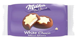 Milka šusenky 37,5g White Stars (24)