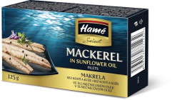 HAMÉ Filety z makrel 125g v oleji