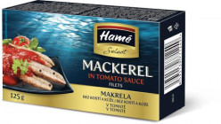 HAMÉ Filety z makrel 125g tomatová omáčka