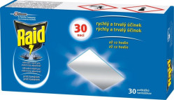 Raid elektrický suchý polštářek s náplní 30ks