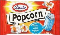 ARADO popcorn 100g slaný (25)