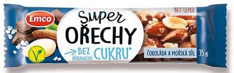 detail EMCO Tyčinka superořechy 35g mořská sůl (20)