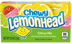 Chewy Lemonhead Fiercely Citrus 23g bonbon