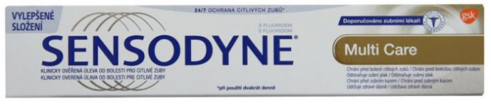 detail Sensodyne zubní pasta 75ml Multi care