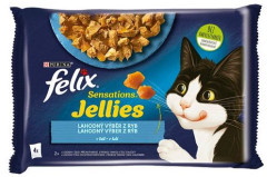 Felix sensationsn Jelies MP 4x85g losos s př. krevet / treska s ra