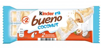 detail Kinder bueno čokoládová tyčinky 39g Kokos (30)