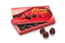 Cherry in alcohol 190g bonboniéra (8)