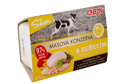 Chejn Sam vanička pro psy 415g s kuřecím (8)