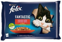 Felix Fantastic MP 4x85g kuře+rajče/hovězí+mrkev (12)