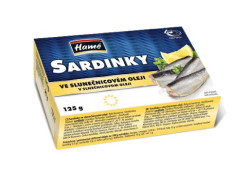 HAMÉ Sardinky 125g v oleji (28)