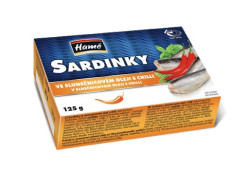 HAMÉ Sardinky 125g chilli