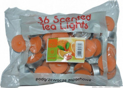 Admit Čajové svíčky 36ks Orange