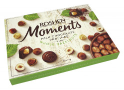 Roshen Bonboniéra Moments čokoláda s celými ořechy 116g (10)