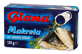 detail GIANA makrela 125g EO ve vlastní šťávě (24)