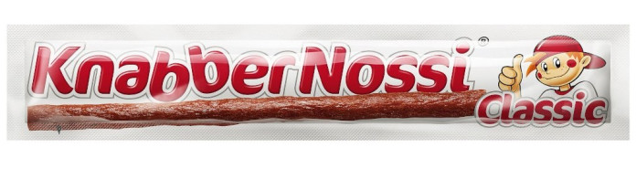 detail Knabber Nossi 12,5g klobásky (30)