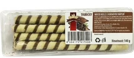 detail Cookies Land trubičky 140g kakao (36)