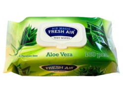 Fresh Air Dětské vlhčené ubrousky 100ks Aloe Vera (12)