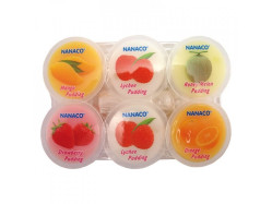 Nanaco pudding 480g 6ks mix ovoce (thach) (20)