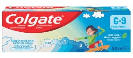 detail Colgate zubní pasta 50ml junior 6-9 Mild Mint
