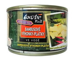 Exotic Food bambusové výhonky - plátky 227g (24)