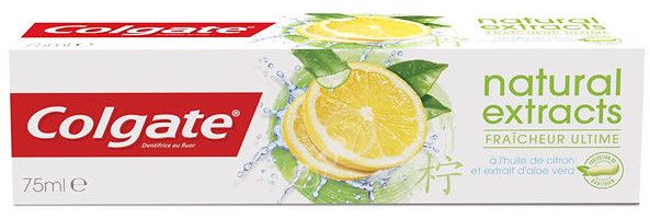 detail Colgate zubní pasta 75ml - Natural Extracts Ultimate fresh