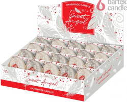 Bartek svíčka 95g Sweet Angels figure 80 BOX mix (20)