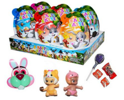 Vajíčko plastové XL 20g Happy Easter (6)