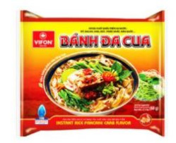 Vifon 60g instantní nudle krabí (BANH DA CUA) (30)