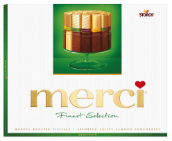 Merci 250g mandle (zelená) (10)