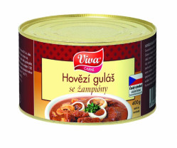 VIVA Hovězí guláš se žampionem 400g