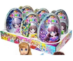 Vajíčko plastové XXXL 20g 4v1 Princess 17,5cm (6)