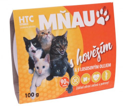 MŇAU Vanička s hovězím 100g