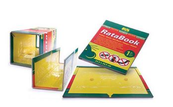 chi tiết RataBook (GlueBook) lapač na lezoucí hmyz (bay con trung)