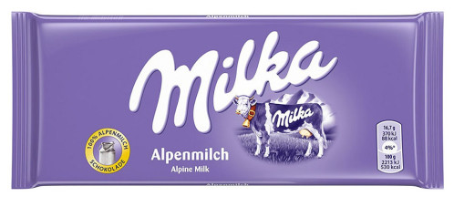 Milka 100g čokoláda Alpine milk (24)